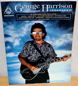ギタースコア George Harrison / Anthology　ジョージ・ハリスン ビートルズ ハル・レナード Hal Leonard 送料無料