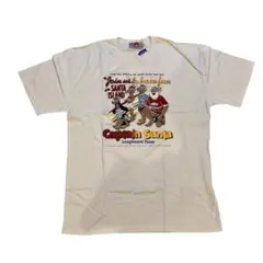 美品　Captain Santa 白　プリントTシャツ キャプテンサンタ　タグ