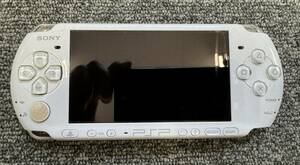SONY PlayStation Portable PSP-3000 本体 ホワイト 未検品ジャンク バッテリーなし