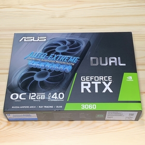 美品！★ ASUS Dual GeForce RTX 3060 V2 OC Edition 12GB GDDR6 ★