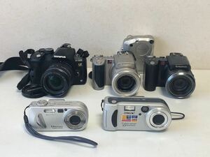 デジカメ　6点まとめて　ジャンク品OLYMPUS E-520 FUJIFILM finepix 6900Z 4900Z 6800Z SONY DSC-P8 DSC-P71 コンパクトデジタルカメラ