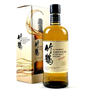 【東京都内限定お届け】 ニッカ NIKKA 竹鶴 ピュアモルト 白ラベル 700ml 国産ウイスキー 【古酒】