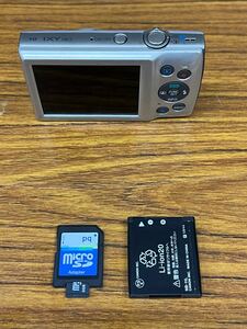 キャノンCANON IXY180 デジタルカメラバッテリー＋SDカード2GB付き　動作品