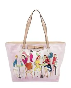 Kate Spade New York トートバッグ カフェ パリ リボン