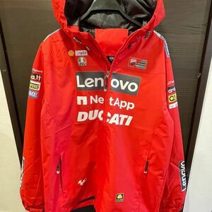 ★アウトレットセール★新品 L MotoGP RACING ドゥカティ Ducati TEAM レーシング ジャケット パーカー 長袖 バイクウエア アウトドア