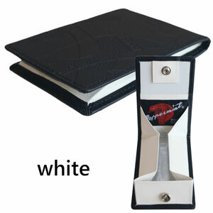 コインケース ミニ財布 ロカビリーファッション メンズ レディース 型押しコインケース 黒X白