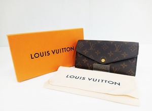 下松)LOUIS VUITTON 　LV ルイ・ヴィトン 長財布 モノグラム ポルトフォイユ・サラ M60531 ◆N2405008 ME04A