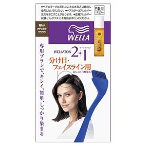 ウエラトーン2+1 分け目・フェイスライン用 明るいナチュラルブラウン [医薬部外品](おしゃれな白髪染め)