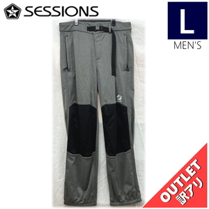 【OUTLET】 SESSIONS BRACKET JOGGER PNT カラー:GREY Lサイズメンズ スノーボード スキー ウェア パンツ PANT アウトレット