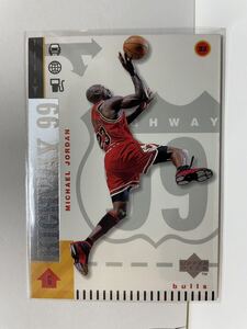 NBAカード　マイケル・ジョーダン　MICHAEL JORDAN HIGHWAY 99 UPPER DECK 1999 【ブルズ時代】