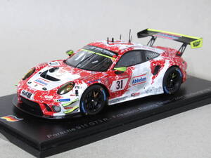 1/43 ポルシェ 911 GT3 R フリカデッリレーシングチーム #31 ニュルブルクリンク24時間 2021