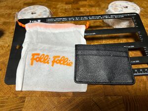 ⑩未使用難あり Folli Follie カードケース 名刺入れ フォリフォリ