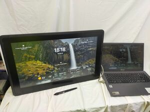 FG825　【動作可能】美品 Wacom Cintiq 22 (DTK2260K0D) 本体+電源コード+ペン1本 ※保証あり