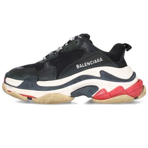 バレンシアガ スニーカー TRIPLE S TRAINERS サイズ:37 トリプルエスレースアップスニーカー 中古 OM10