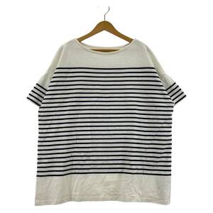 ゆうパケットOK JOURNAL STANDARD ジャーナルスタンダード ボーダー 半袖Ｔシャツ sizeM/ホワイト×ネイビー