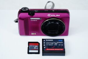 1207▲CASIO EXILIM デジカメ EX-ZR200 光学12.5倍ズーム カシオ エクシリム デジタルカメラ