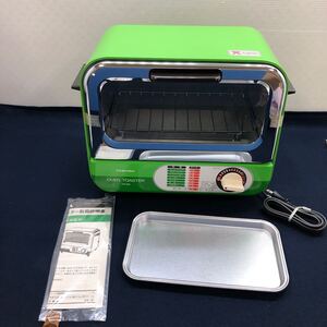 オーブントースター　東芝　TOSHIBA HTR606(G)緑　　新品 昭和レトロ 調理器具