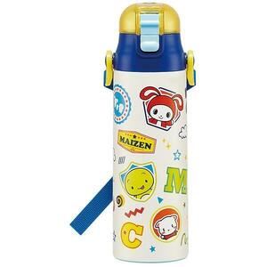 まいぜんシスターズ 水筒 マグボトル 580ml ステンレス 保冷 超軽量 ワンプッシュ 子供 子ども キッズ スケーター