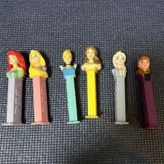 【新品未使用】PEZ プリンセス 6本セット