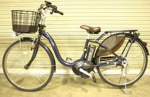 【ト足】 YAMAHA ヤマハ PAS With パス ウィズ PA26W 電動アシスト自転車 26インチ CEZ01CHH07