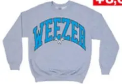 新品 L Weezer ウィーザー クルースウェット トレーナー ロキソニ