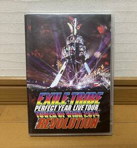 EXILE TRIBE PERFECT YEAR LIVE TOUR TOWER OF WISH 2014 THE REVOLUTION 美品中古 198円配送