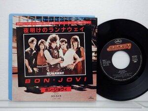 Bon Jovi「Runaway」EP（7インチ）/Mercury(7PP-136)/洋楽ロック