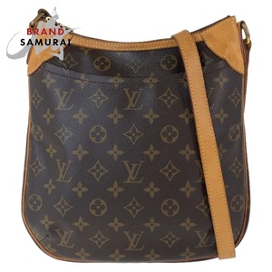 LOUIS VUITTON ルイヴィトン モノグラム オデオンPM ブラウン M56390 斜め掛け ショルダーバッグ ポシェット レディース 408469