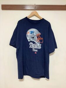 つ1162 NFL 半袖Tシャツ 2XL ネイビー TEAM APPAREL アメフト