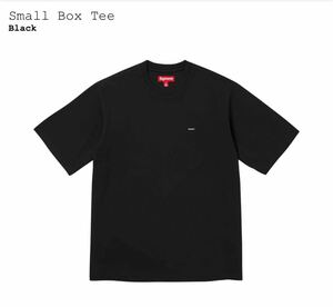 L supreme small box tee tシャツ BLACK 黒 24ss