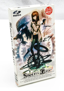 Nitro+ Steins; Gate シュタインズゲート Windows版 シリアル付 トレカ付 DVD-ROM 中古 