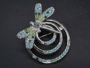 【895】SWAROVSKI スワロフスキー ブローチ アクセサリー TIA