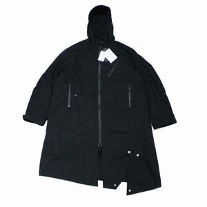 UNDERCOVER アンダーカバー 24AW Coウェザースパイラル切替モッズコート 2 ブラック