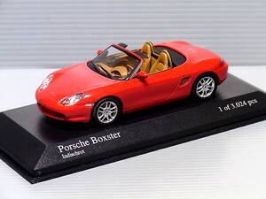 1/43　ミニチャンプス　Minichamps ポルシェ　Porsche　ボクスター　2002年　　赤