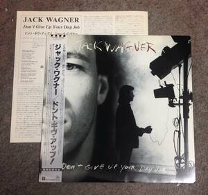 Jack Wagner 1 lp , Japan press