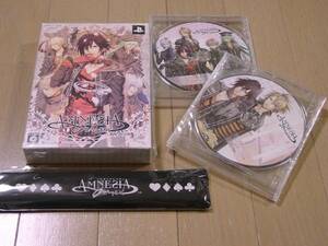 即決　新品！PSP アムネシア　レイター アニメイト限定版セット！！