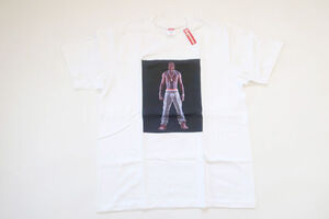 (M)Supreme Tupac Hologram Teeシュプリーム2パックホログラムTシャツwhite