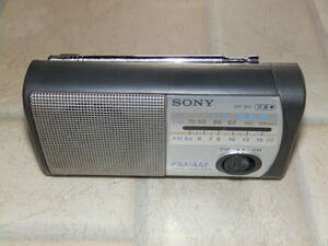 ワイドFM帯対応 SONY FM/AM 2BAND RADIO ICF-303