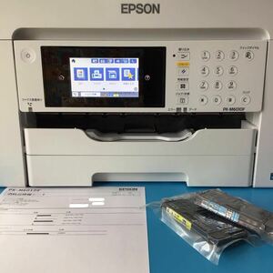 used 「 EPSON エプソン PX-M6010F ビジネスプリンター インク2種付 」2023年製 総印刷枚数483枚 初回印刷23/12/25 約8か月使用 / A3複合機