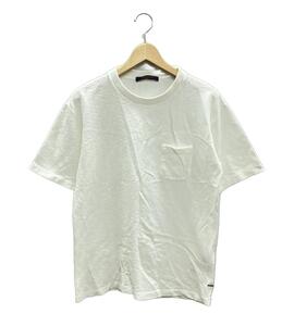 訳あり ルイ・ヴィトン ダミエ胸ポケット半袖Tシャツ メンズ SIZE L (L) LOUIS VUITTON