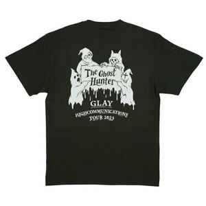 GLAY　TOUR 2023-The Ghost Hunter-ツアーTシャツ　新品未開封Sサイズ&缶バッジセット　Candy Stripper　ゴーストハンター　グッズ　