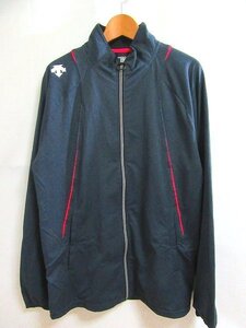 f7035n 美品★デサント DESCENTE メンズドライトランスファートレーニングジャケット M DAT-1112 速乾 ジャージ