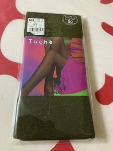 gunze tuche スモーキータイツ 50デニール オリーブ グンゼ tights