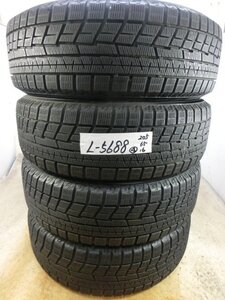 L-5688 溝あり 中古スタッドレス ヨコハマ アイスガード iG60 205/65R16 95Q (4本)