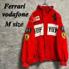 フェラーリ　Ferrari vodafone F1 レーシングジャケット　M