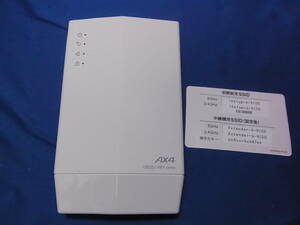 官1 BUFFALO Wi-Fi 中継機 WEX-1800AX4 アウトレット品