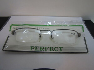 ♪老眼鏡 PERFECT UPR-606 +3.00　度入り　中古品⑥