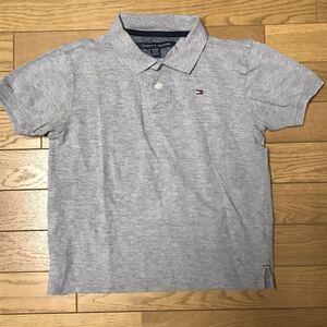 TOMMY HILFIGER KID’S POLO size-M(着丈48身幅44) 中古(美品) 送料無料 NCNR