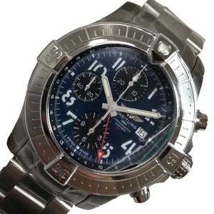 ブライトリング BREITLING アベンジャー クロノグラフ GMT 45 A24315101C1A1 ステンレススチール 腕時計 メンズ 中古