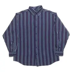 over size stripe shirt